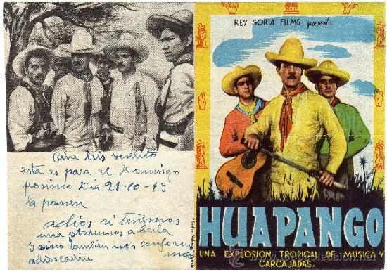 Cine: PROGRAMA CINE DOBLE - HUAPANGO - REY SORIA FILMS - Foto 2
