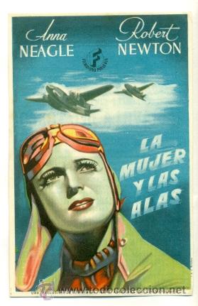 Cine: MUJER Y LAS ALAS   - PROGRAMA ORIGINAL CON  PUBLICIDAD - - Foto 1