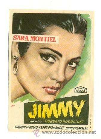 Cine: JIMMY - PROGRAMA ORIGINAL CON PUBLICIDAD - IMPECABLE ESTADO - Foto 1