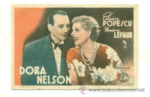 Cine: DORA NELSON  - PROGRAMA ORIGINAL CON PUBLICIDAD - - Foto 1