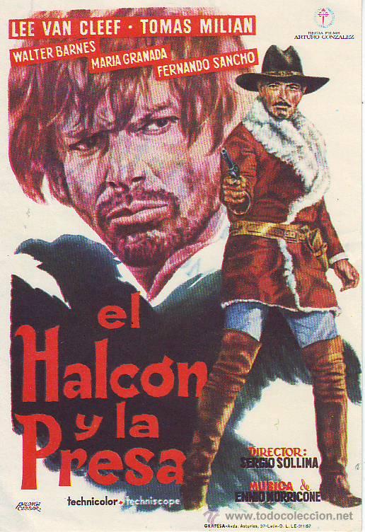 Foglietti di film di film antichi di cinema: el halcon y la presa