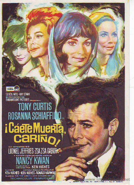 Flyers Publicitaires de Films Anciens: CAETE MUERTA CARI&Ntilde;O