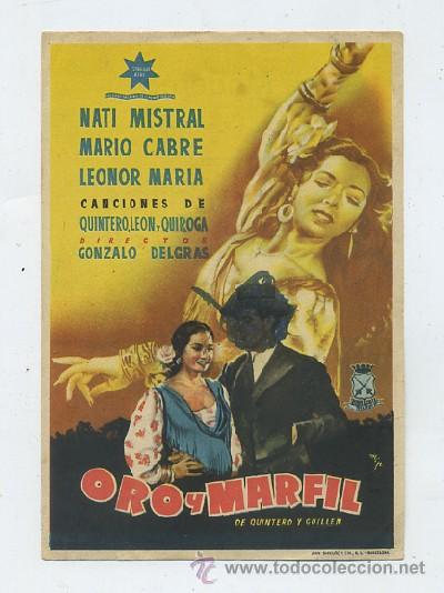 Cine: PROGRAMA DE CINE: ORO Y MARFIL (PC-1140) - Foto 1
