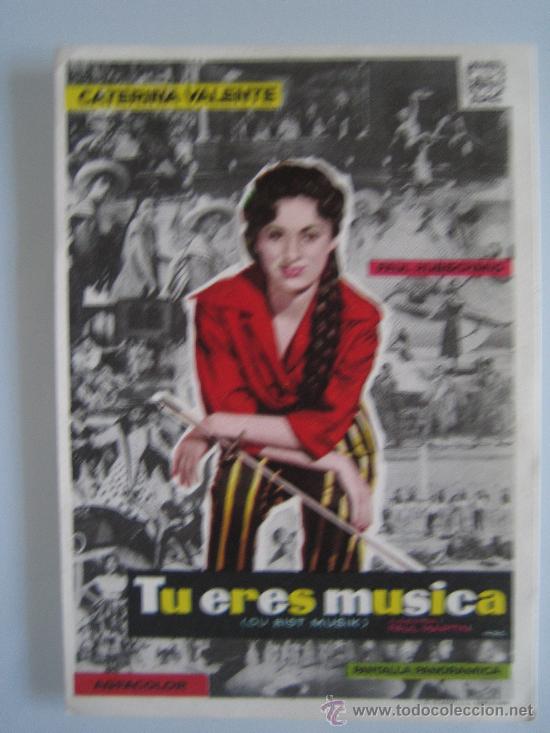 Kino: Folleto de mano - tu eres musica mahier mac
