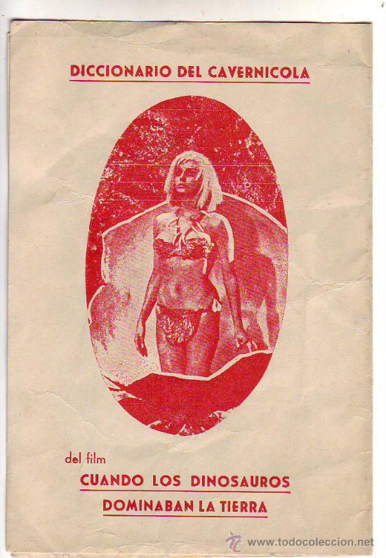 Cinema: diccionario del cavernicola - cuando los dinosauros dominaban la tierra - programa doble