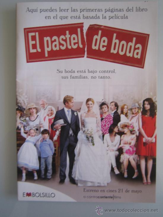 Cinema: Folleto de mano librito del estreno - el pastel de boda