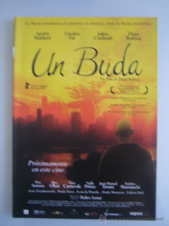 Cine: Folleto de mano librito del estreno - un buda - Foto 1