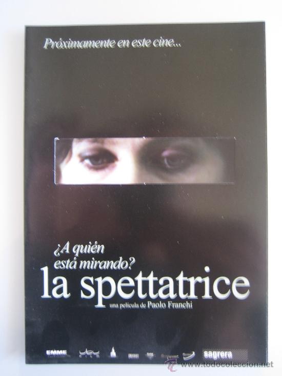 Kino: Folleto de mano doble del estreno - la spettatrice