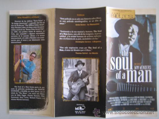 Kino: Folleto de mano triple del estreno - the soul of a man wim wenders