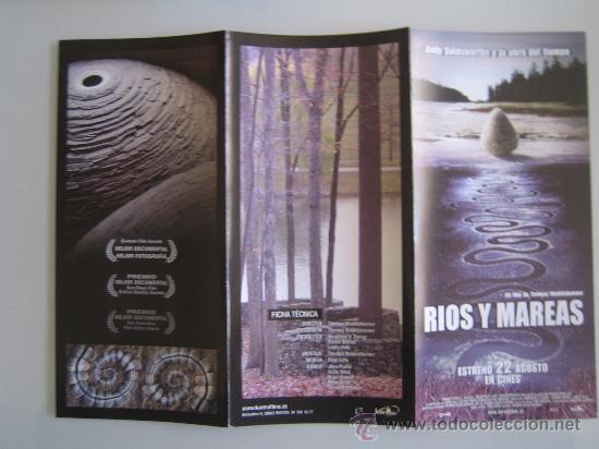 Kino: Folleto de mano triple del estreno - rios y mareas