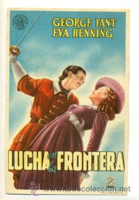 Cine: LUCHA EN LA FRONTERA - PROGRAMA ORIGINAL SIN PUBLICIDAD - &iexcl; IMPECABLE ! - Foto 1