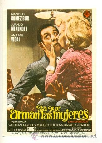 Cine: LA QUE ARMAN LAS MUJERES - PROGRAMA ORIGINAL SIN PUBLICIDAD - &iexcl; IMPECABLE ! - Foto 1