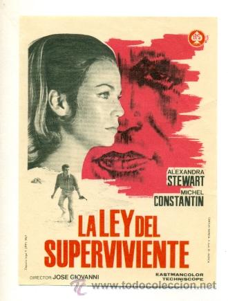 Cine: LA LEY DEL SUPERVIVIENTE - PROGRAMA ORIGINAL SIN PUBLICIDAD - &iexcl; IMPECABLE ! - Foto 1