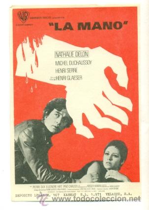 Cine: MANO, LA - CON NATHALIE DELON - PROGRAMA ORIGINAL SIN PUBLICIDAD - &iexcl; IMPECABLE ! - Foto 1