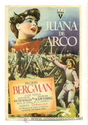 Cine: JUANA DE ARCO  - PROGRAMA ORIGINAL SIN  PUBLICIDAD - - Foto 1