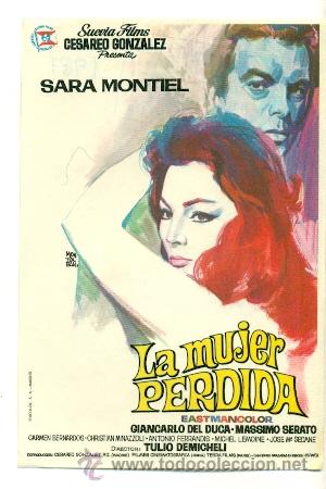 Cine: MUJER PERDIDA - PROGRAMA ORIGINAL SIN  PUBLICIDAD - - Foto 1