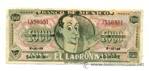 Cine: LADRON , EL - LUIS SANDRINI - PROGRAMA ORIGINAL SIN PUBLICIDAD - - Foto 1