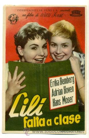Cine: LILI FALTA A CLASE - PROGRAMA ORIGINAL SIN PUBLICIDAD - - Foto 1