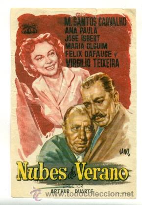 Cine: NUBES DE VERANO - PROGRAMA ORIGINAL SIN  PUBLICIDAD - - Foto 1