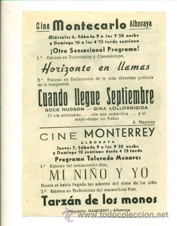 Cine: MI NI&Ntilde;O Y YO - PROGRAMA ORIGINAL CON PUBLICIDAD - - Foto 2