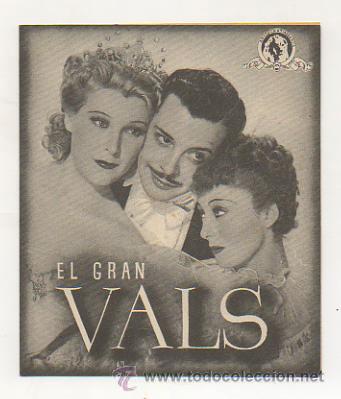 Cine: EL GRAN VALS. CINE LICEO - MALGRAT. - Foto 1