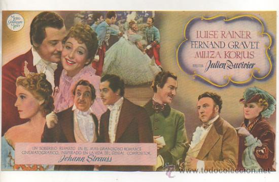 Cine: EL GRAN VALS. CINE LICEO - MALGRAT. - Foto 2