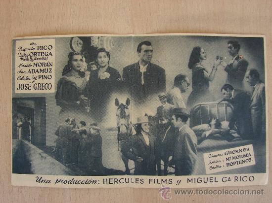 Cine: PROGRAMA DE CUNE ANTIGUO. BRINDIS A MANOLETE. 1949 - Foto 2