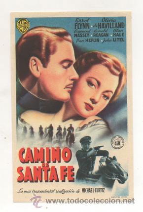 Cine: PROGRAMA DE CINE. CAMINO DE SANTA FE. - Foto 1