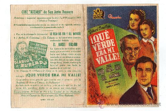 Cine: Pelicula Que Verde era mi Valle Cine - Foto 1