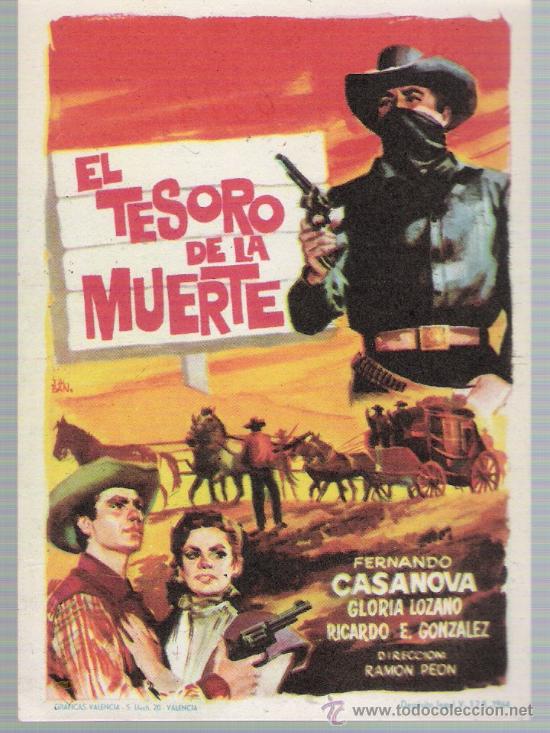 Cine: El tesoro de la muerte. Programa sencillo. - Foto 1