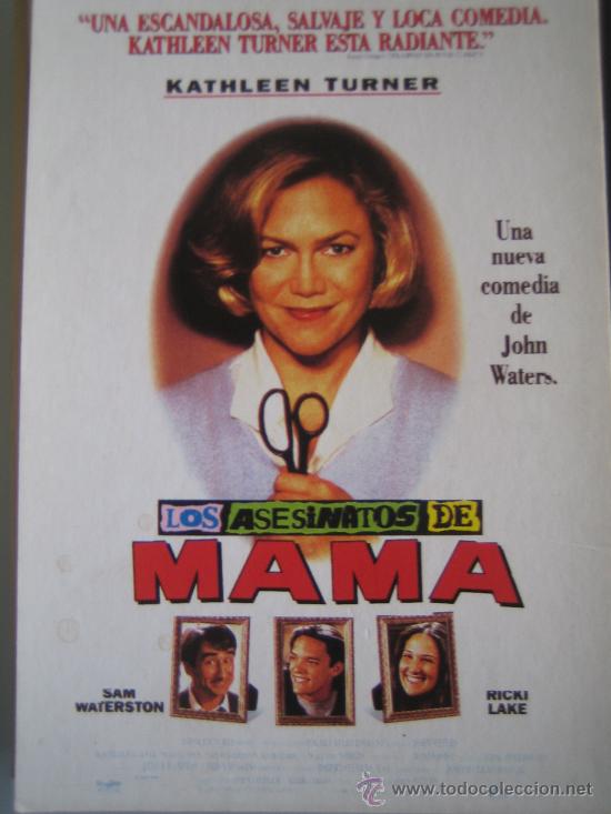 Kino: Folleto de mano tarjeta del estreno - los asesinatos de mama john waters - lauren films