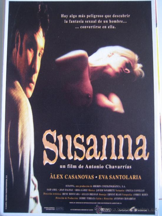  Flyers Publicitaires de films Anciens: Folleto de mano tarjeta del estreno - susanna - eva santolaria - lauren films