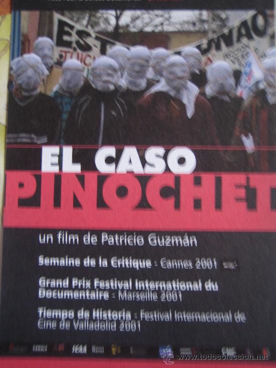 Flyers Publicitaires de Films Anciens: Folleto de mano del estreno - el caso pinochet