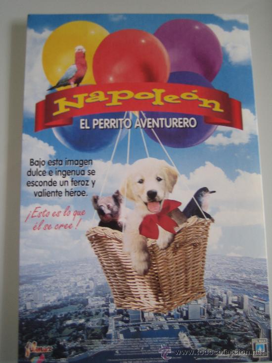 Cinema: Folleto de mano adhesivo del estreno - napoleon el perrito aventurero