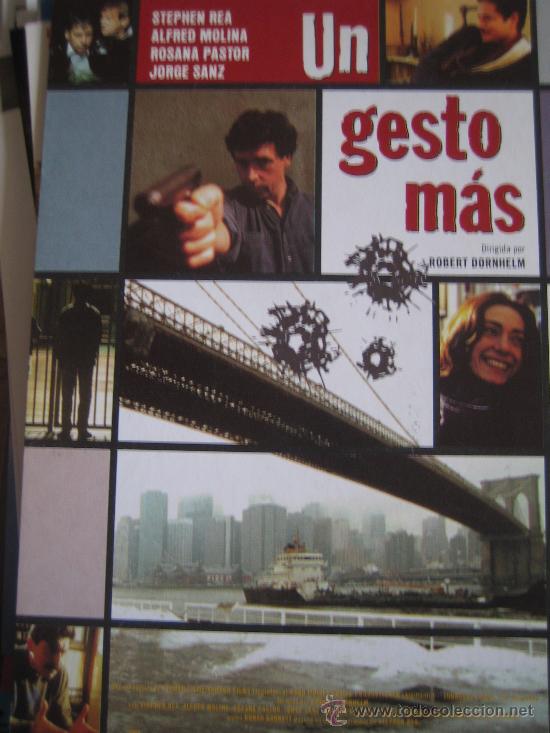 Flyers Publicitaires de Films Anciens: Folleto de mano tarjeta del estreno - un gesto mas