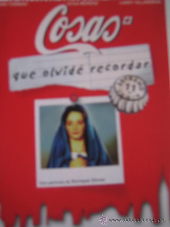 Flyers Publicitaires de Films Anciens: Folleto de mano tarjeta del estreno - cosas que olvide recordar