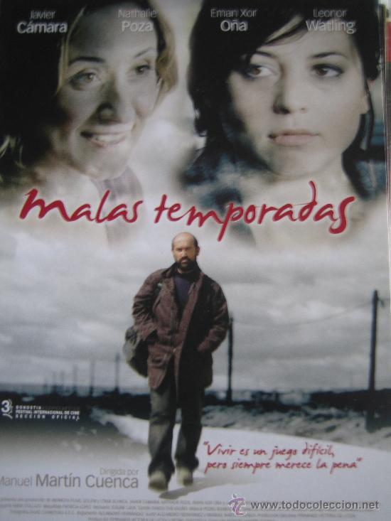 Flyers Publicitaires de Films Anciens: Folleto de mano tarjeta del estreno - malas temporadas