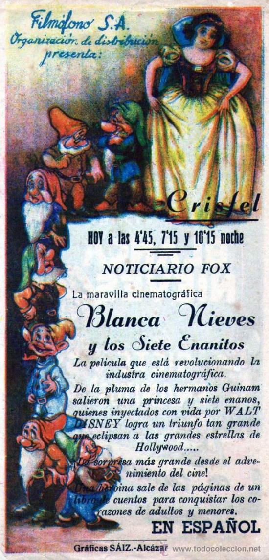 Cine: BLANCANIEVES   CON PUBLICIDAD - Foto 2