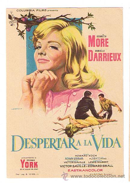 Cine: Despertar a la vida. Sencillo de Columbia. &iexcl;IMPECABLE! - Foto 1