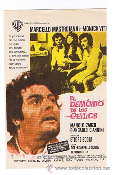 Cine: El demonio de los celos. Sencillo de WB. - Foto 1