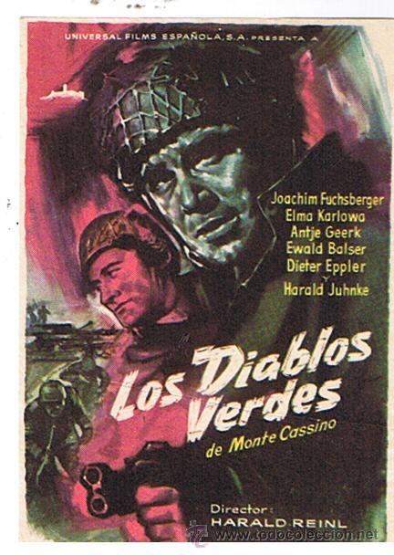 Cine: Los Diablos Verdes.Sencillo de Universal. - Foto 1
