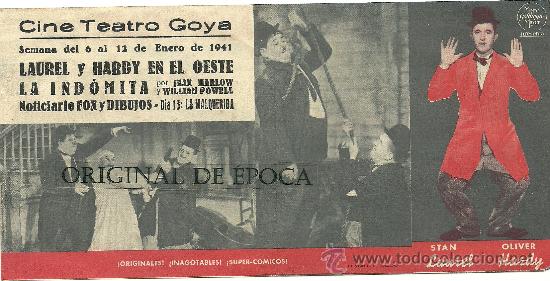 Cine: (PG-5)PROGRAMA DE CINE LAUREL Y HARDY EN EL OESTE - Foto 2