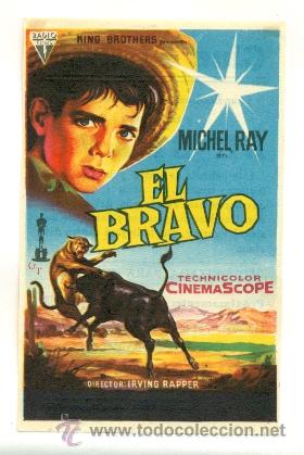 Cine: BRAVO , EL - PROGRAMA ORIGINAL CON PUBLICIDAD - - Foto 1