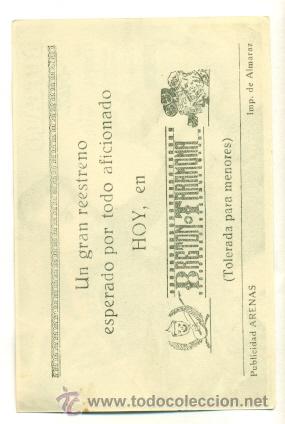 Cine: BUFFALO BILL - PROGRAMA ORIGINAL CON PUBLICIDAD - - Foto 2