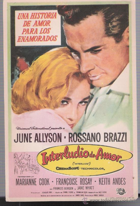 Cine: Interludio de amor. Sencillo de Universal International. - Foto 1
