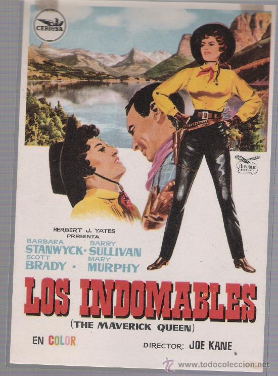 Cine: Los Indomables. Sencillo de Cepicsa. - Foto 1
