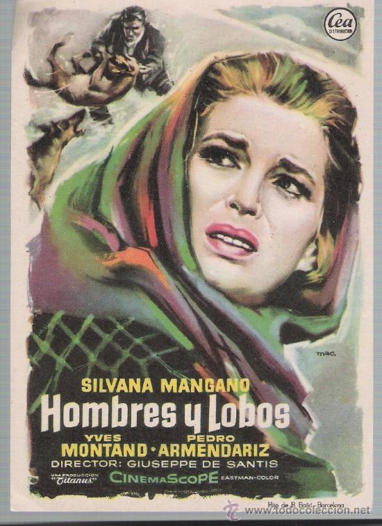 Cine: Hombres y Lobos. Sencillo de CEA. - Foto 1