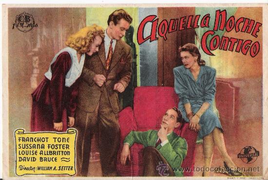 Cinema: aquella noche contigo
