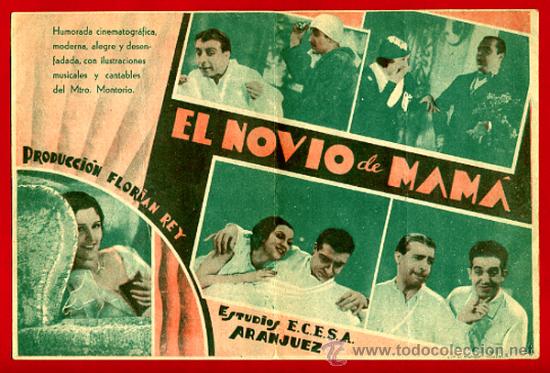 Cine: EL NOVIO DE MAMA , DOBLE , ORIGINAL, S1868 - Foto 2