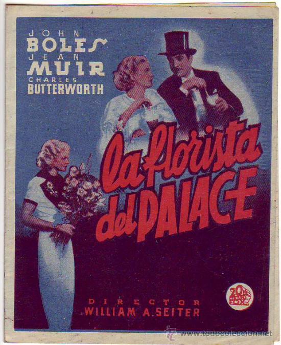 Cine: la florista del palace - programa doble - Foto 1